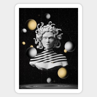 Head Of Medusa, Medusa Greek Mythology, The Gorgon Medusa Sticker